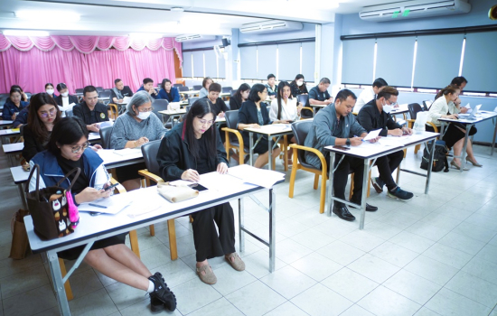 มหาวิทยาลัยราชภัฏหมู่บ้านจอมบึงประชุมเตรียมความพร้อมจัดกีฬา พ.จ.น.ก.สัมพันธ์ ครั้งที่ 46 “ราชพฤกษ์เกมส์”